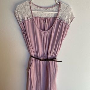 💕 2/10 MUDD lace pink dress💕